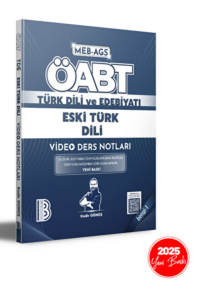 Benim Hocam Yayınları 2025 ÖABT Türk Dili ve Edebiyatı Eski Türk Dili Video D...