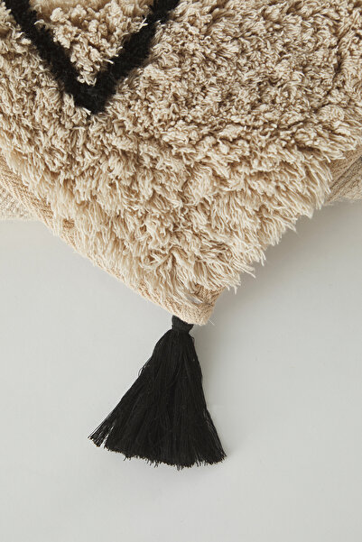 TRENDYOLMİLLA HOME Tassel Detailed Patterned Single Bath Mat 60X100Cm Tphss25Bps00015