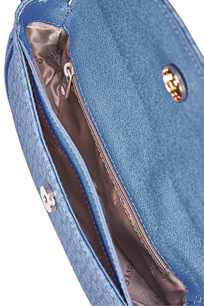 Pierre Cardin Mavi Küçük Alfabe Kadın Omuz Çantası 05PO25Y1990