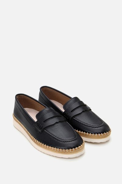 Yaya by Hotiç Dámské černé boty Loafer 01Ayy 307900 A100