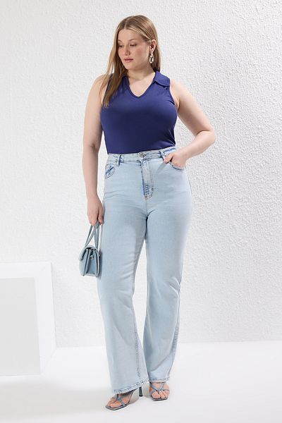Trendyol Curve Kék