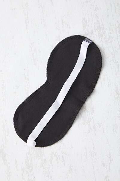 Trendyol Curve Πουκάμισο γιακά Μαύρο Πλεκτό Σετ Πυτζάμες - Λεπτομέρεια Piping TBBAW24AI00040