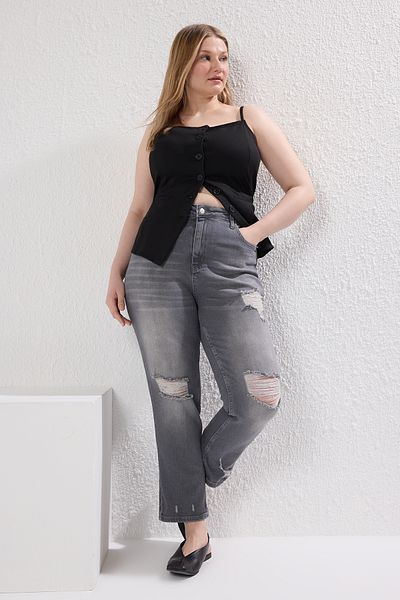 Trendyol Curve Gray