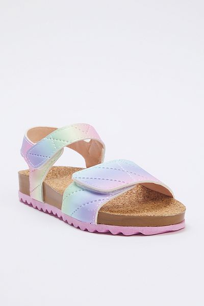 TRENDYOL SHOES Rózsaszín tépőzáras kislány gyerekszandál TAKSS25SD00024
