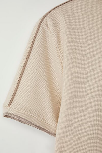 Trendyol Collection normální Normální střih 100% bavlna Polo výstřih TMNSS25PO00015