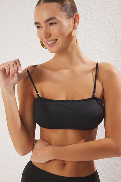 Trendyol Collection TBESS25BU00028 Μοντέλο Μαύρο Μπικίνι Μπραλέτ