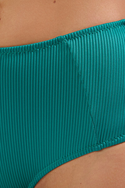 Trendyol Collection Πράσινο ψηλόμεσο μπικίνι κάτω TBESS25BA00024