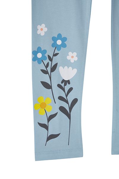 TRENDYOLKIDS Fuchsia-blaue, einfarbige Strickstrumpfhose TKDSS25TA00003