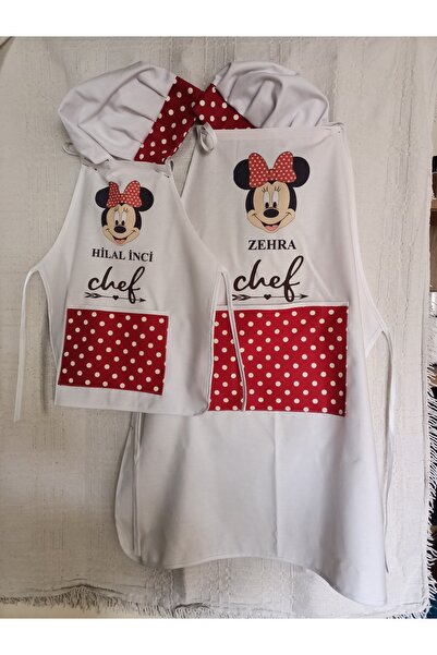 RAY TİCARET Anne kız kombin önlük