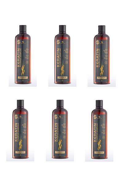 Hunca Care Hunca 700ml Keratin Extract Shampoo - 6 Pieces