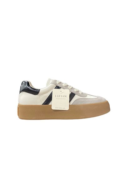 Lufian 121230005   Pantofi Mira albi unisex
