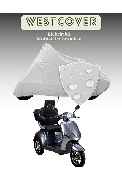 WestCover Volta VM4 Neo Üç Tekerli Elektrikli Moped Koruma Örtüsü Brandası Lü...