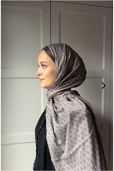 Modakaşmir شال قطني بنمط دائرة MK