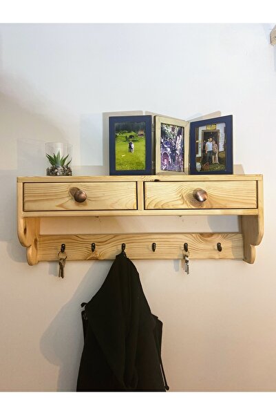 handwood Özel Tasarım Portmanto Askılık Vestiyer Elbise Askısı Duvar Askısı Ç...