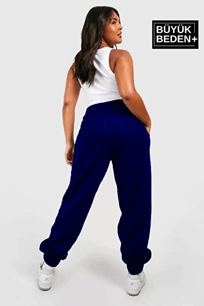 Superlife Women's Plus Size Elastic Leg New York Printed Slim Sweatpants Spr25Beak48