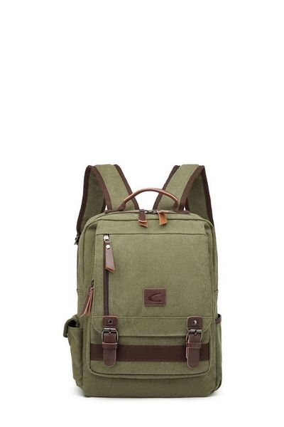 CACTİVE Σακίδιο πλάτης Cactive Canvas Dark Green Unisex Ctv-1303