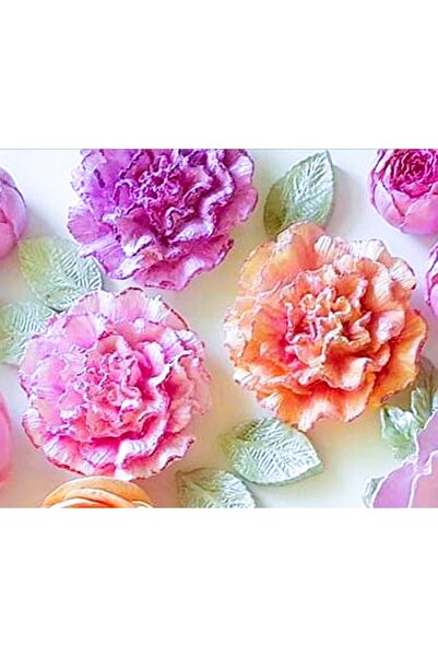 morlalem m 8cm Flower Marigold Silicone Mold K-024, Scented Stone Soap Plaste...