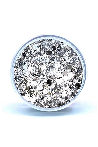 tolstoy Parlak Glitter Sim - Quartz Silver
