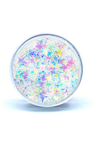 tolstoy Jel Kıvamında Parlak Glitter-white Point Simli