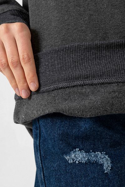 Tshirthane Women's Smoked Basic Sweatshirt