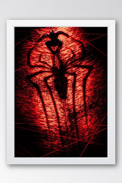 Saturn Pictură înrămată Spider Man - Pictură poster Spider Man Fim