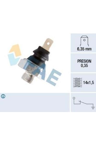 FAE Yağ Müşürü (14 X 1.5) Tofaş M124/m131/doğan/kartal/şahin
