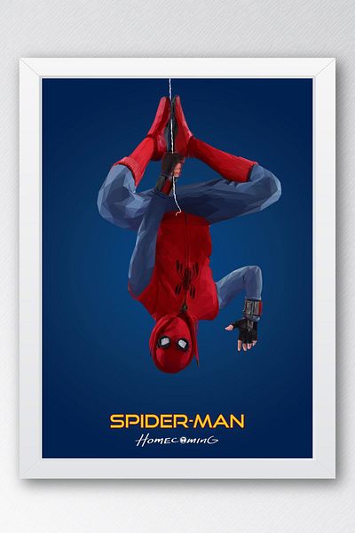 Saturn Pictură înrămată Spider Man - Pictură poster Spider Man Fim