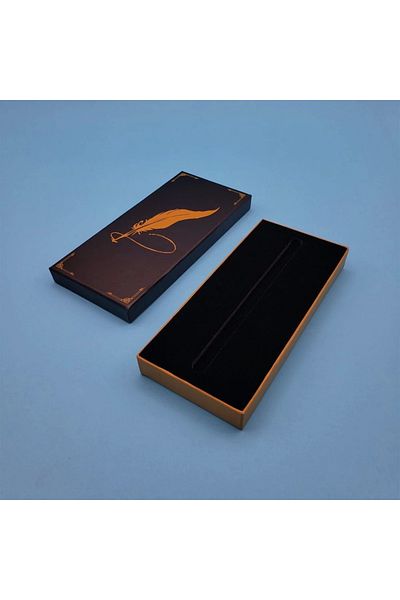 MCM GROUP Heyf Pencil Case with Feather Pen Motif