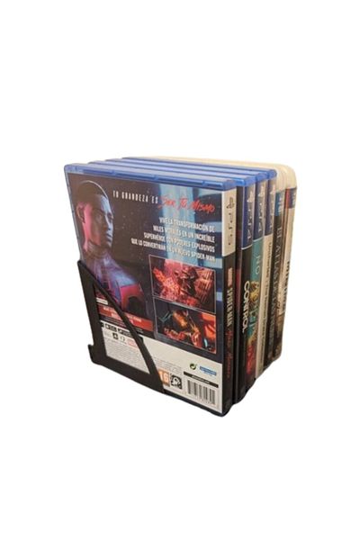 3D Brothers Disc holder for PlayStation 5 - PlayStation 4, tape / CD / Blu-ray holder, black