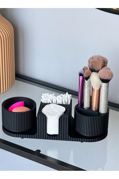 3D Brothers Modern and Elegant Spinning Makeup Organizer for Cosmetics Arrangement