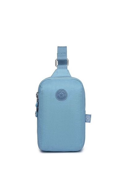 SMART BAGS Geantă de corp pentru femei Crinkle Ice Blue Smb3105