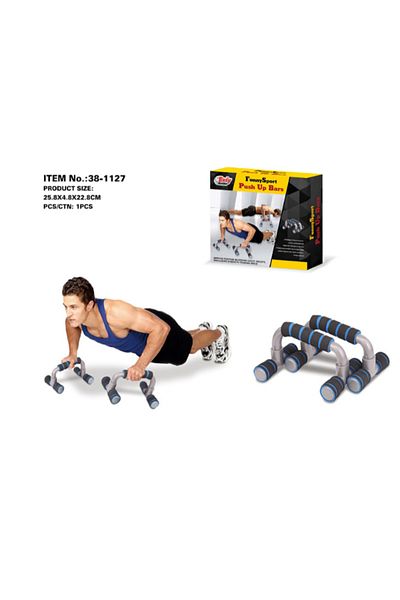 Body Builder قضيب الوقوف الرياضي لتمارين الضغط 38-1127