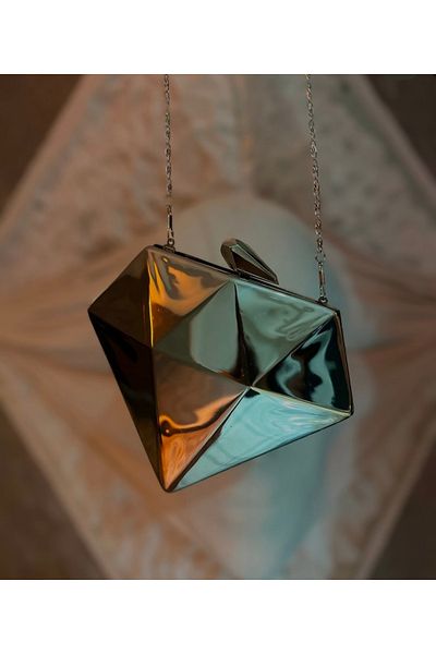 Ayışığının Dünyası Metal Design Bag