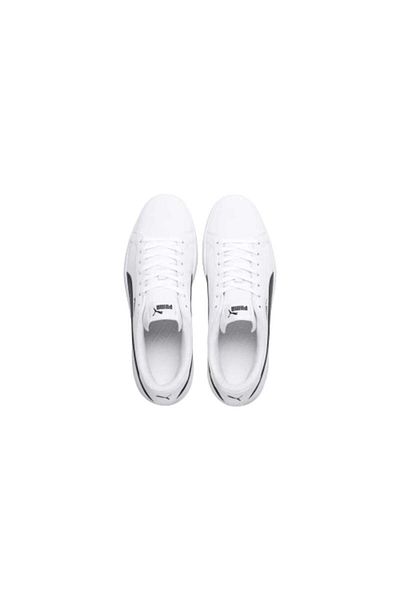 Puma Smash 3.0 Buck 392336-08 Unisex Λευκά Καθημερινά Sneaker Παπούτσια