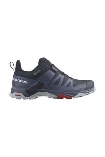 Salomon X Ultra 4 Gtx L47376500 Men's Blue Outdoor Shoes