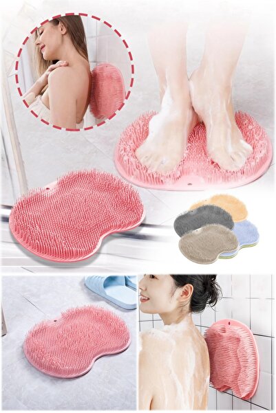 Munico أداة حمام، مدلك حمام، سجادة تنظيف القدم، سيليكون مانع للانزلاق، أداة ت...