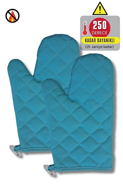 Home قفازات الفرن - (2 قطعة) - مقاومة للحرارة، مقاومة للحرق والحرق