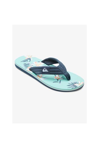 Quiksilver Ανδρικά τιρκουάζ σανδάλια και παντόφλες Molokaı Layback II Aqyl101339-xbbg