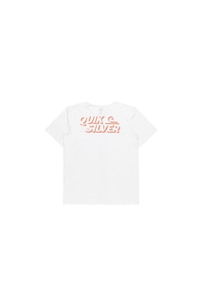 Quiksilver Shadow Knock Eqyzt07665-10 Ανδρικό λευκό μπλουζάκι