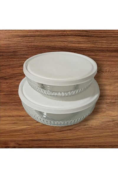 LAV Feyzade Tokyo Storage Cup Set 1 Pcs 1500Cc - 1 Pcs 880Cc (Tok-287 Tok-282)