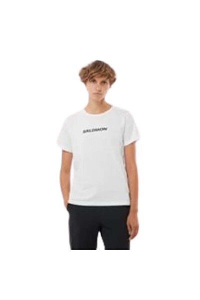 Salomon Логотип Ss Tee W LC2217600 Біла футболка
