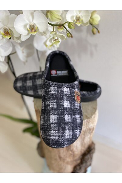 GEZER Kaydırmaz Taban Kışlık Ev Içi Terliği,günlük Ev Içi Terliği,rahat Kışlık Erkek Ev Terliği