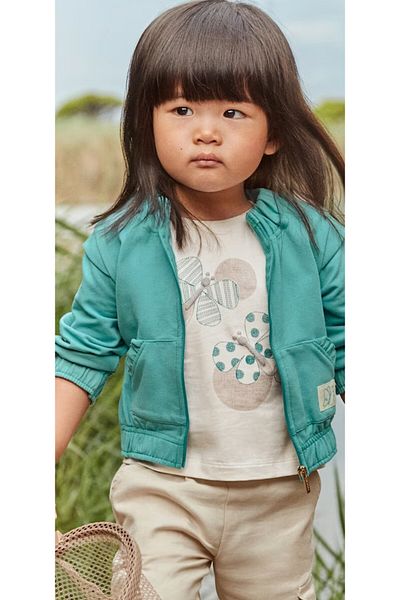 MAYORAL Baby Girl Zippered Sweatshirt