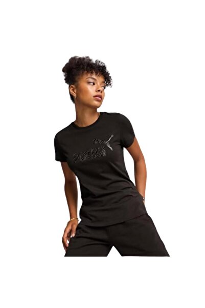 Puma Μπλουζάκι Ess με μοτίβο φυλών