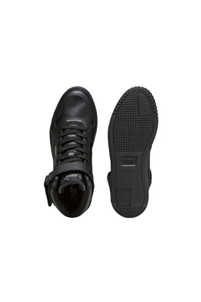 Puma Carina Street Mıd 392337-02 Kadın Siyah Günlük Sneaker Ayakkabı