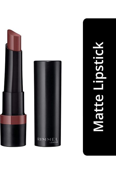 Rimmel London Lasting Finish Matte Lipstick, 715 Brown Nude - 2.3g