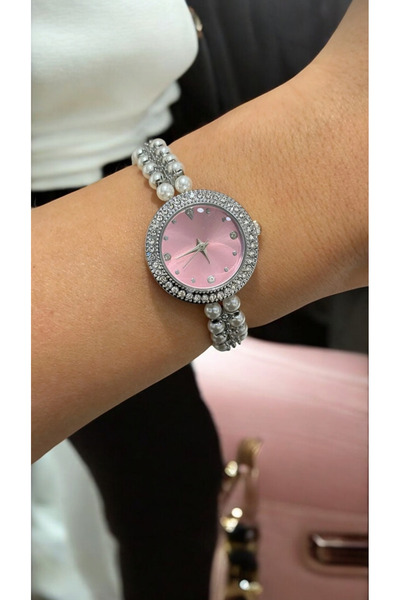 DARK BLANC İncili model zarif  kol saati