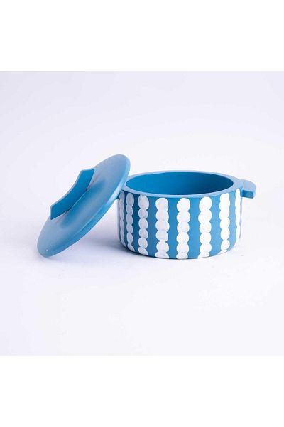 Blends Large Serving Wooden Bowl with Lid from Belina