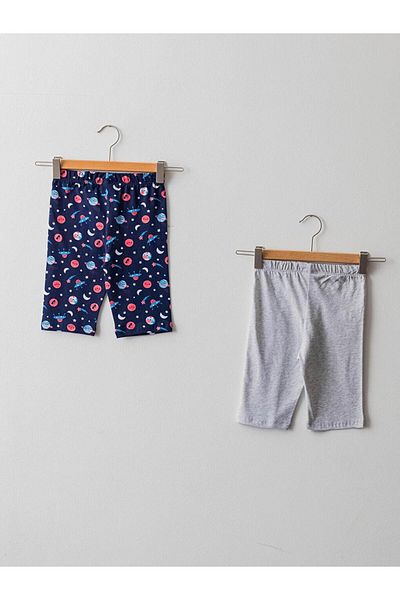 LC Waikiki Elastic Waist Cotton Baby Boy Pajama Bottom 2-Piece (S1)