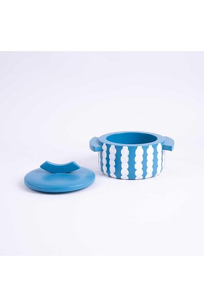 Blends Small Serving Wooden Bowl with Lid from Belina